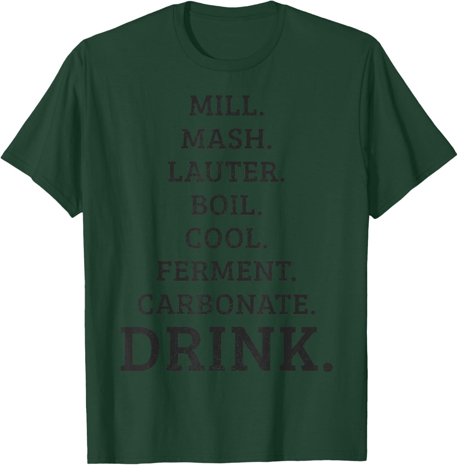 Beer Brewer Homebrew Home Brewing Craft Beer Brewmaster Gift T-Shirt - T-Shirt | Forest