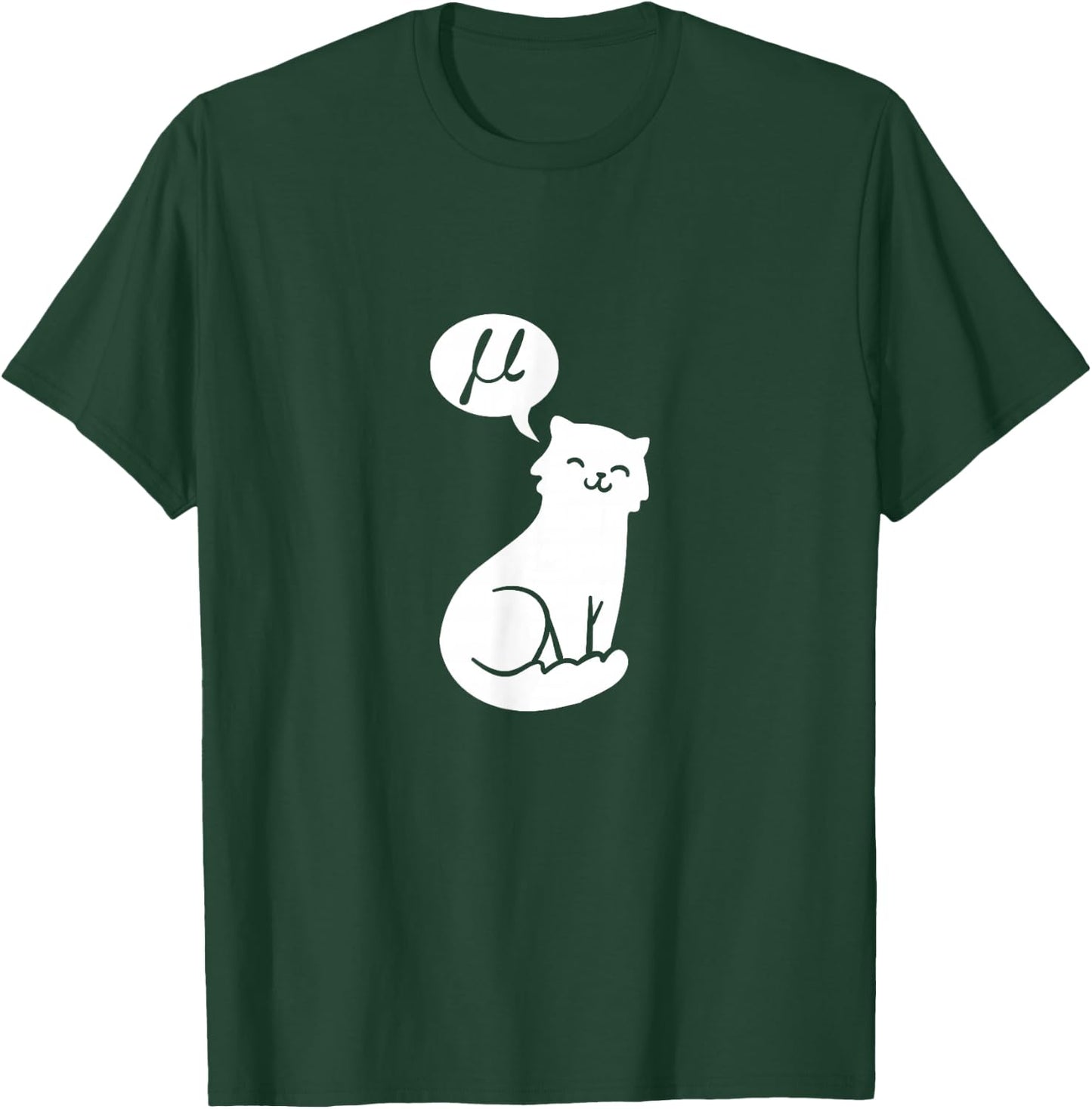 Mu Cat T-Shirt - T-Shirt | Forest