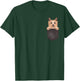 Dog In Pocket Funny Dog Lover Norwich Terrier T-Shirt - T-Shirt | Forest