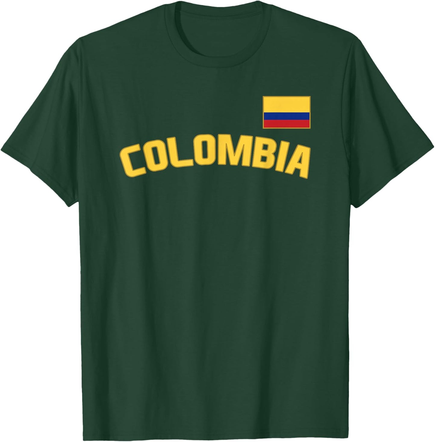 Colombia Flag Colombian Pride International Country T-Shirt - T-Shirt | Forest