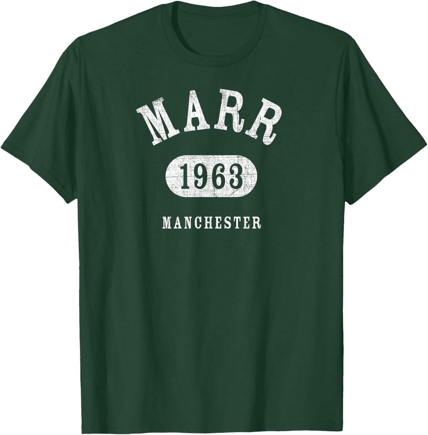 MARR Athletic Design With Details T-Shirt - T-Shirt | Forest