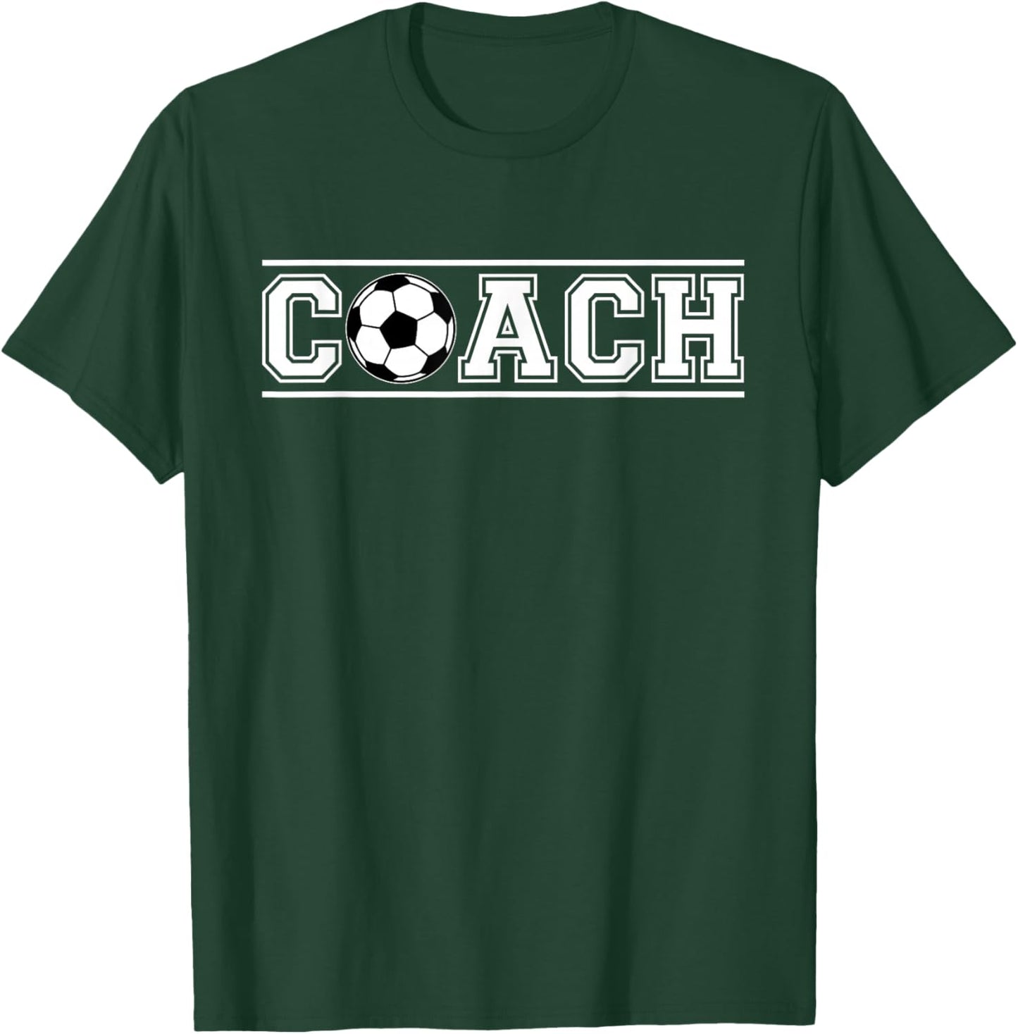 Coach Football Trainer Coaching Gift Football Player T-Shirt - T-Shirt | Forest