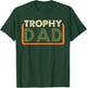 Husband | Best Father - Vintage Funny Trophy Dad T-Shirt - T-Shirt | Forest