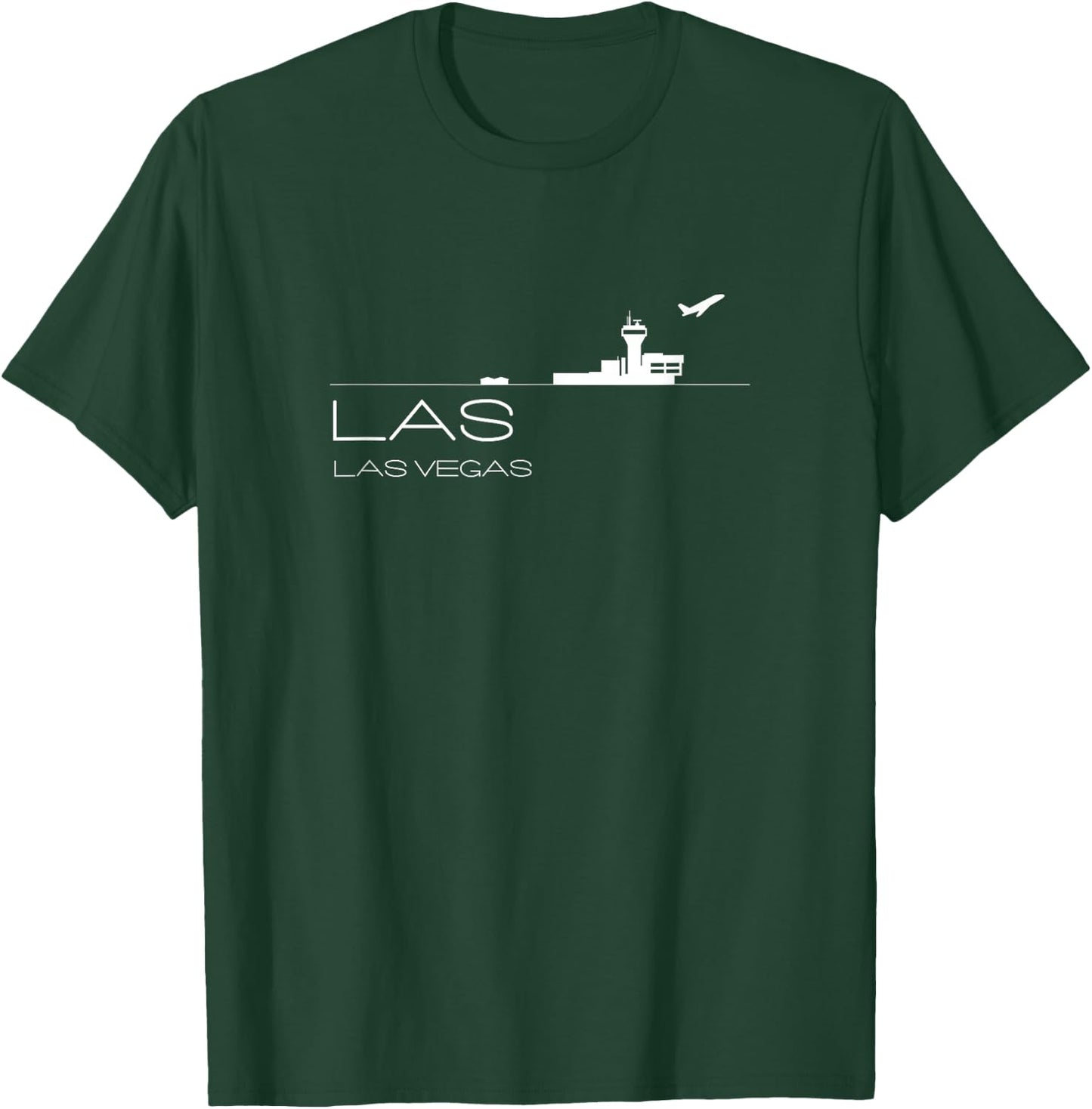 Las Vegas Airport Code Souvenir Gift LAS T-Shirt - T-Shirt | Forest