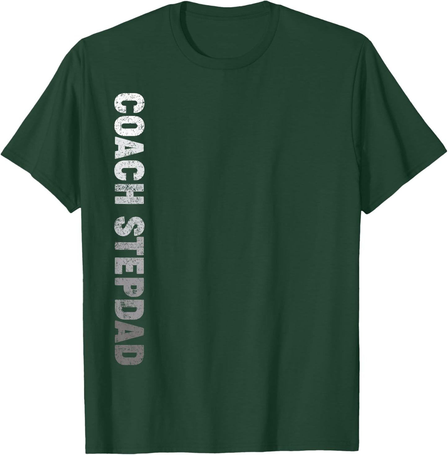 Funny Sports Lover Coach Stepdad Father's Day T-Shirt - T-Shirt | Forest