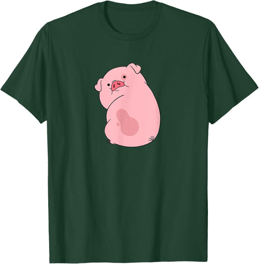 Disney Channel Gravity Falls Waddles the Pig T-Shirt - T-Shirt | Forest