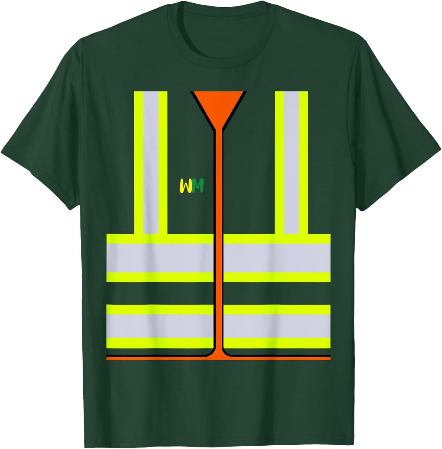 Garbage Man Costume City Trash Truck Driver Kids Toddler 4T T-Shirt - T-Shirt | Forest