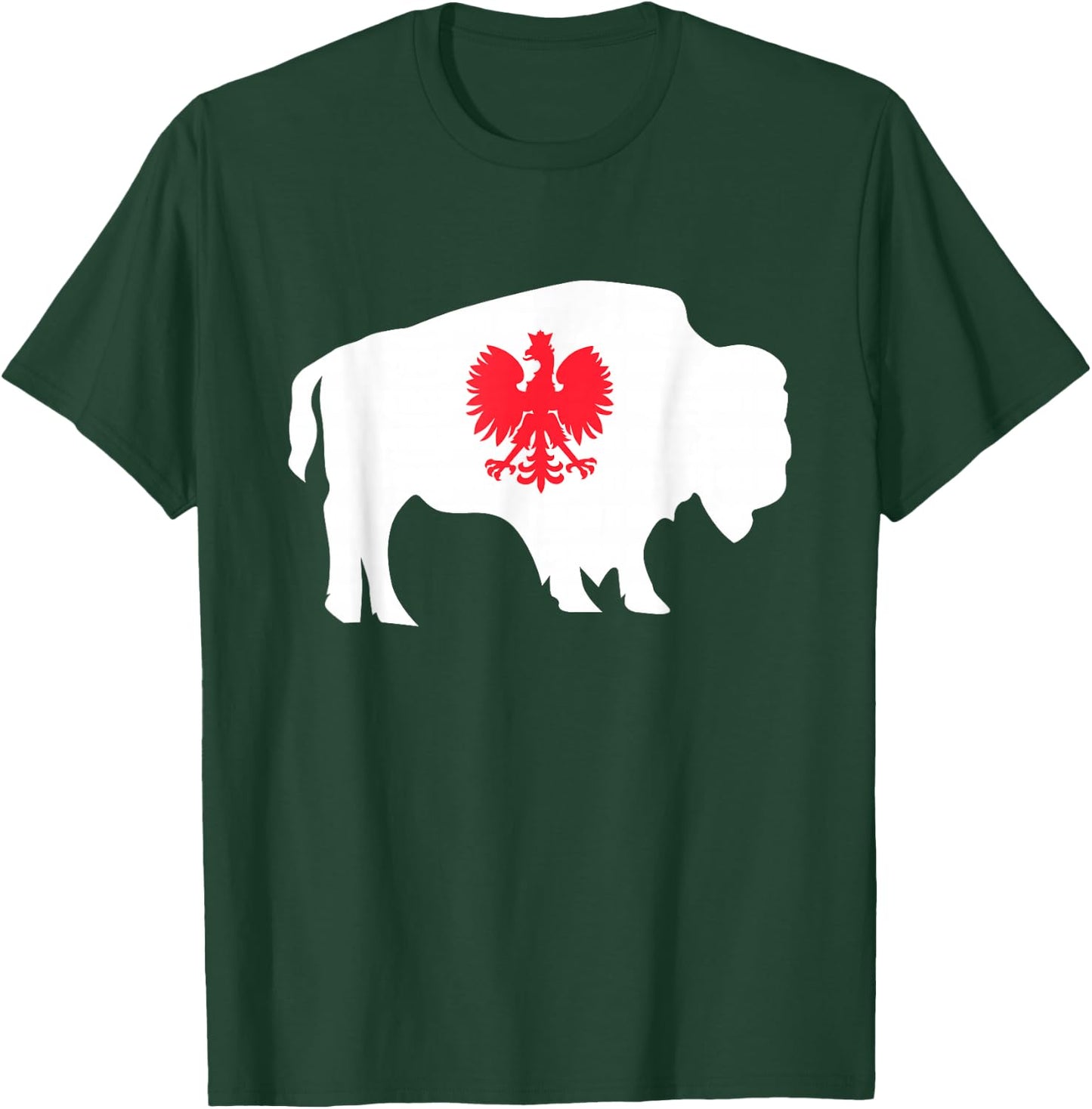 Polish Buffalo NY Polish American Dyngus Day T-Shirt - T-Shirt | Forest