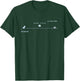 All Things Geek by MCMA No Internet Dinosaur Graphic Design T-Shirt - T-Shirt | Forest