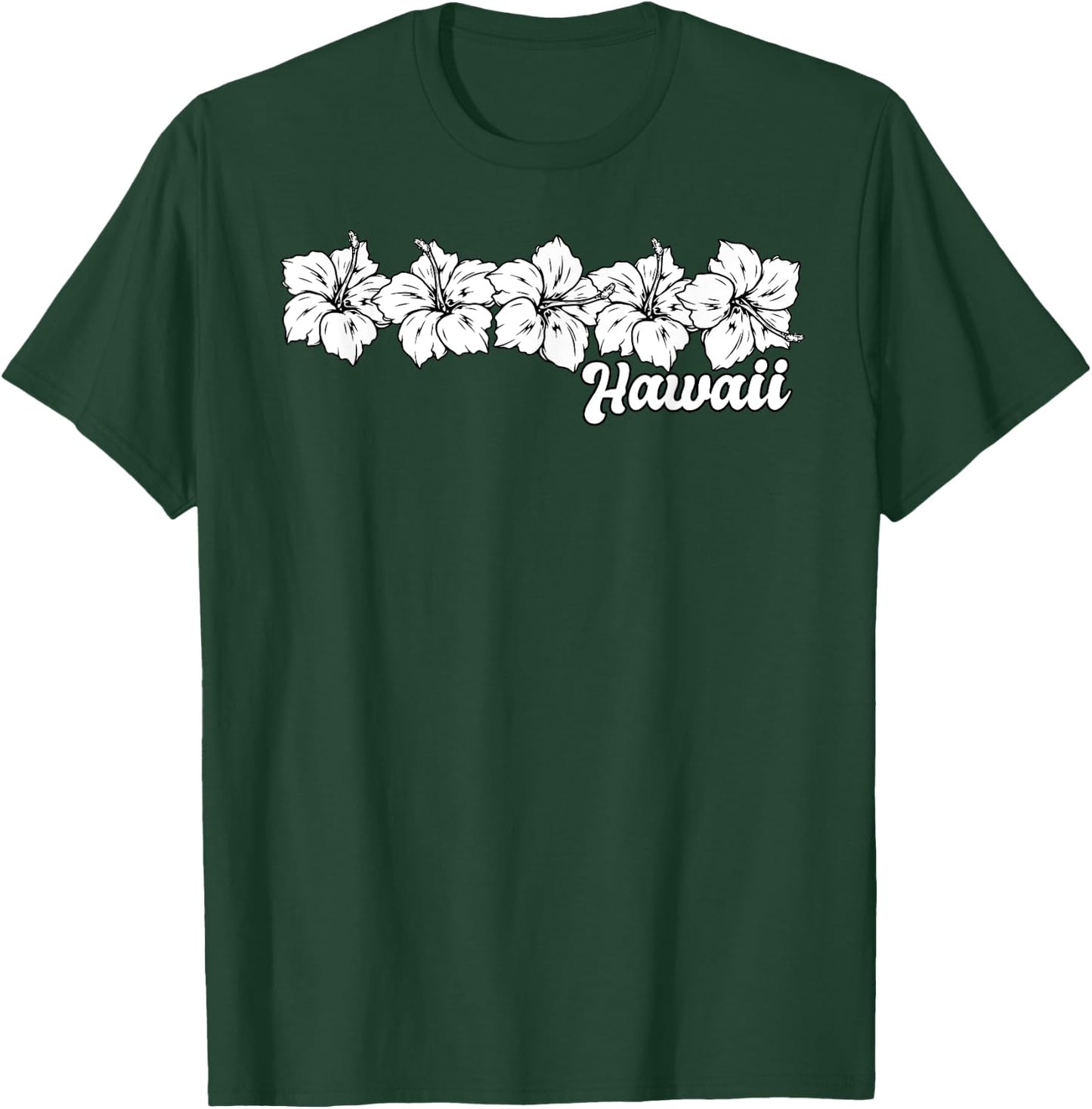 Aloha Hawaii Hawaiian Island Palm Surfboard Beach Surf retro T-Shirt - T-Shirt | Forest