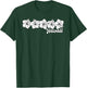 Aloha Hawaii Hawaiian Island Palm Surfboard Beach Surf retro T-Shirt - T-Shirt | Forest