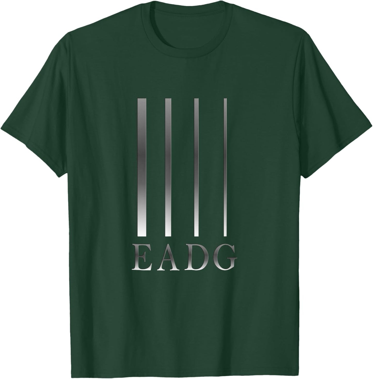 EADG Bass Player Bassist Bass Guitarist 4 String T-Shirt - T-Shirt | Forest