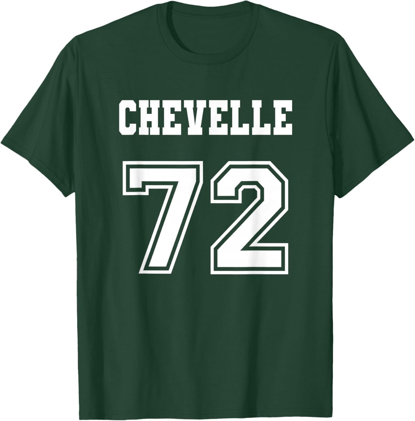 Jersey Style Chevelle 72 1972 Old School Muscle Car T-Shirt - T-Shirt | Forest
