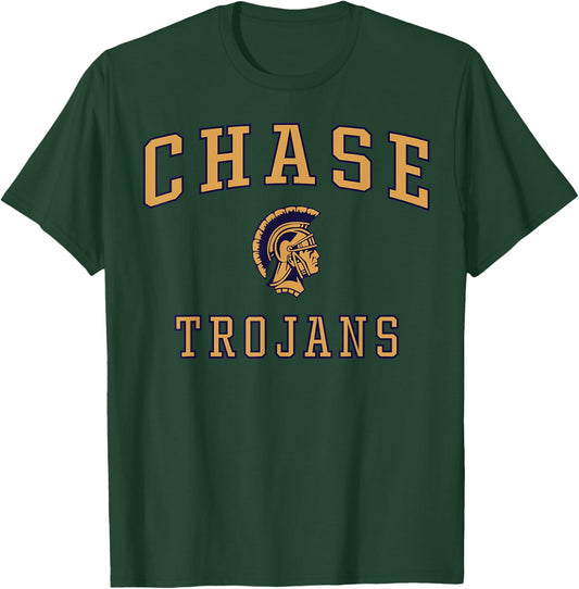 Chase High School Trojans T-Shirt - T-Shirt | Forest
