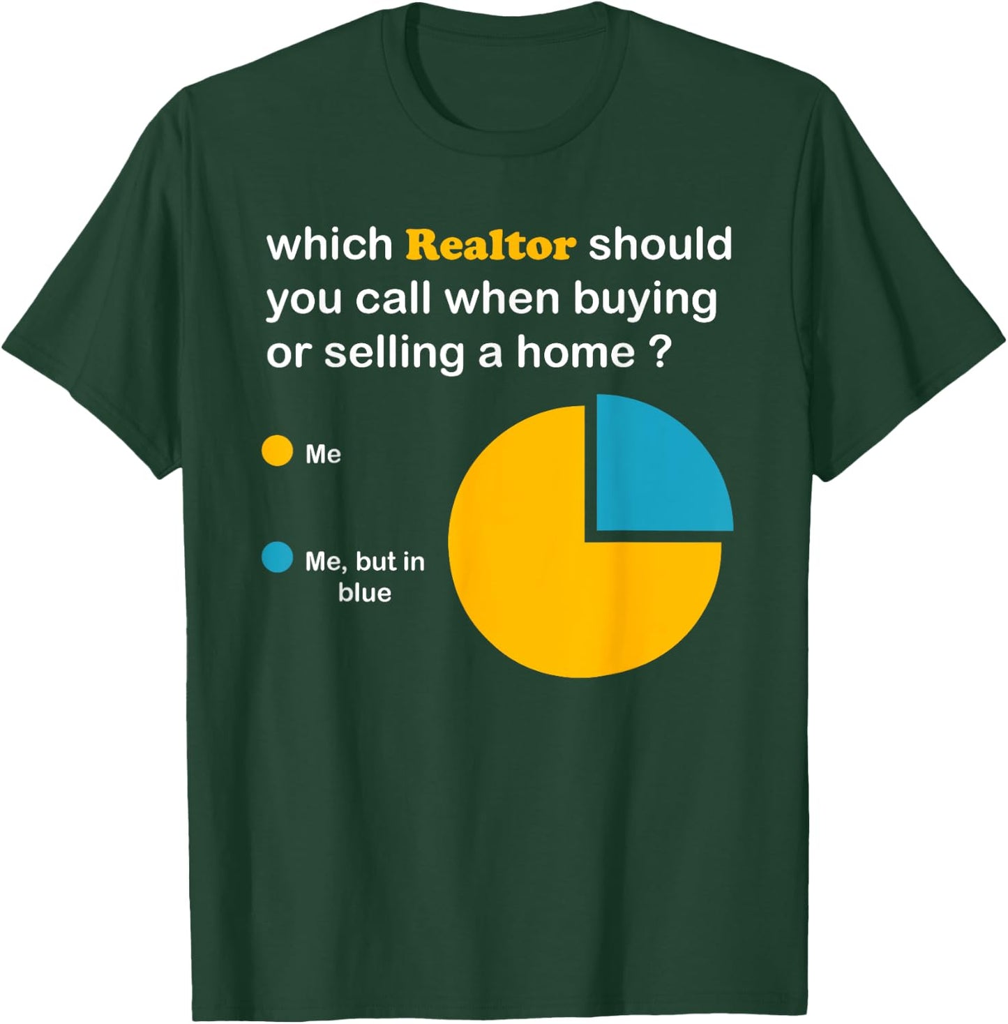 Realtor Real Estate Agent Women Men Home Broker Hustler T-Shirt - T-Shirt | Forest