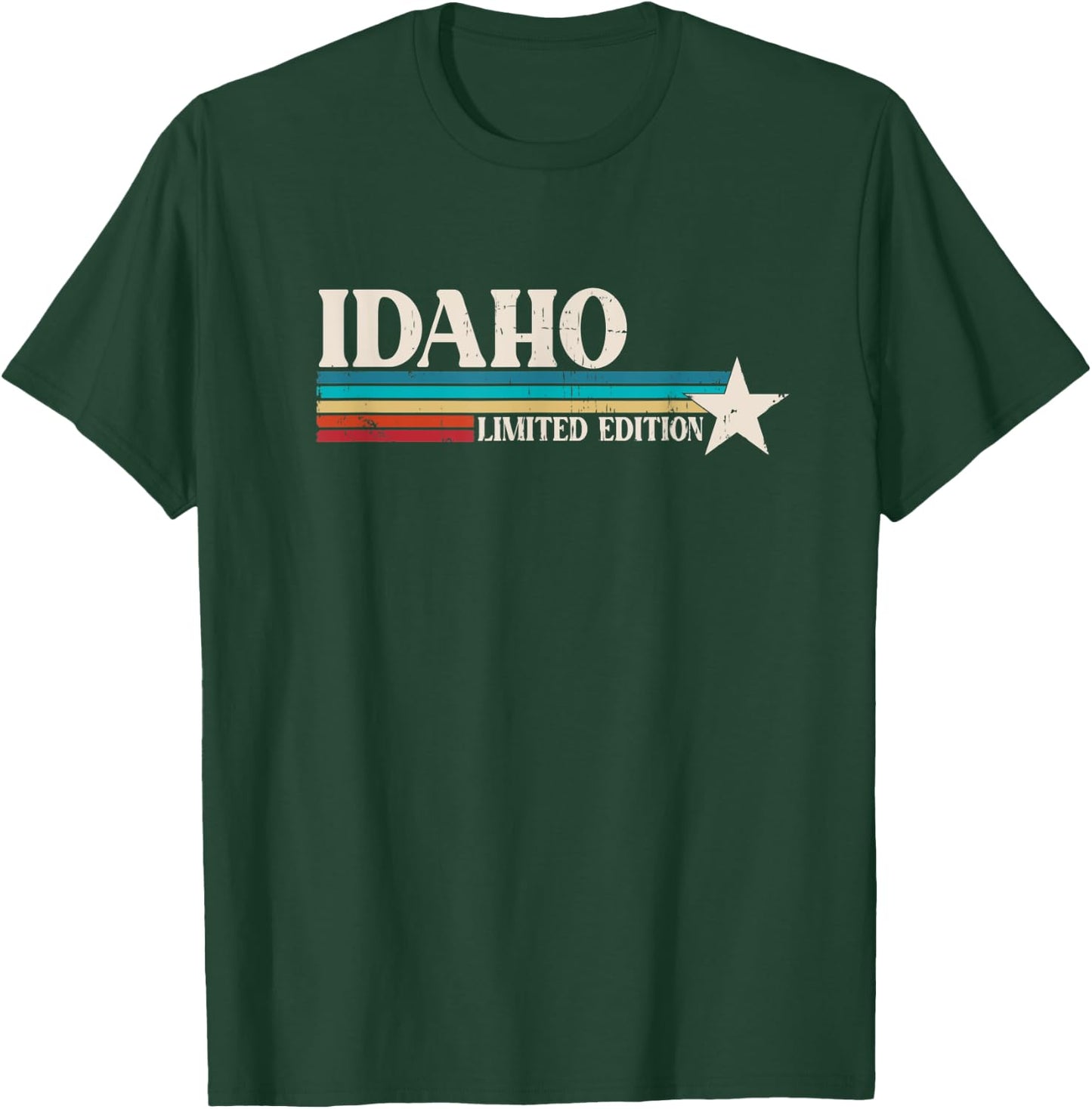 Idaho Retro T-Shirt - T-Shirt | Forest