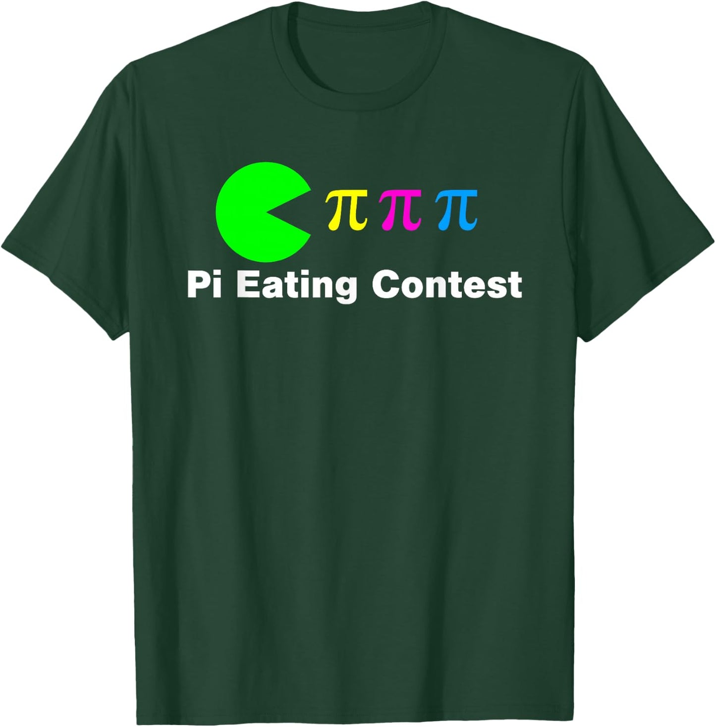 Funny Pi Day Math Science Pi Eating Contest Mix T-Shirt - T-Shirt | Forest