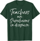 Teachers are Superheroes in Disguise Shirt Super Hero Gift Men Women Kids T-Shirt - T-Shirt | Forest