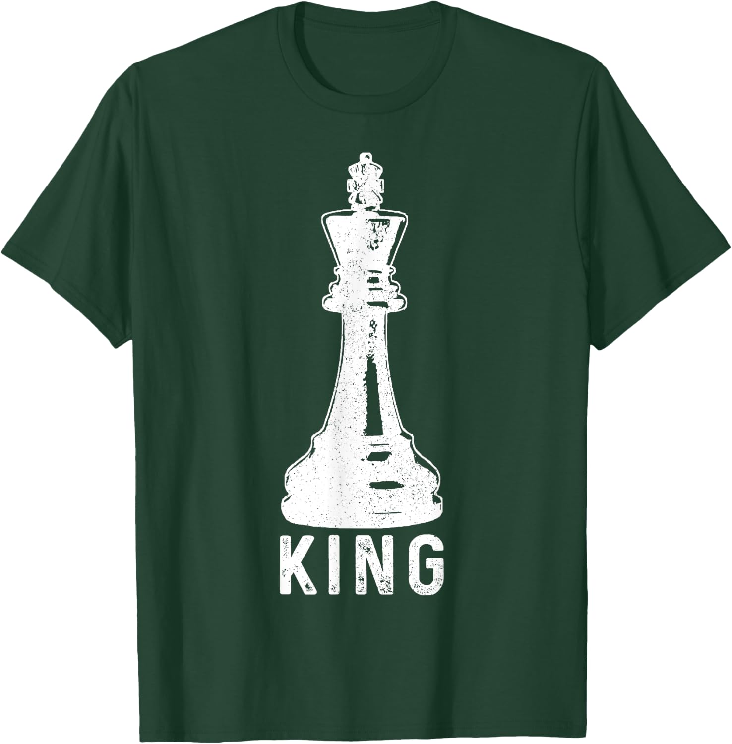 Chess Player King Vintage Halloween Costume Chess Master T-Shirt - T-Shirt | Forest