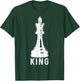 Chess Player King Vintage Halloween Costume Chess Master T-Shirt - T-Shirt | Forest