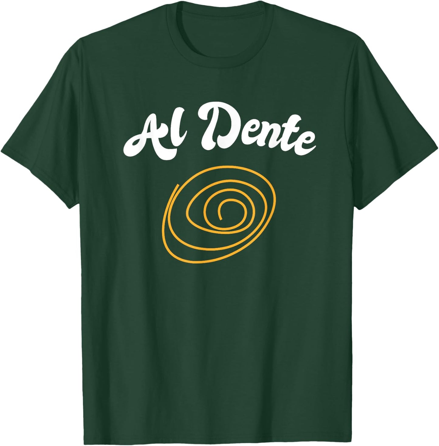 Pasta Lover Italian Cuisine Al Dente Spaghetti Cheese T-Shirt - T-Shirt | Forest