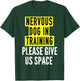 Nervous Dog Owners & Reactive Dog In Training - BOTH SIDES Women Girls Kids T-Shirt - T-Shirt | Forest