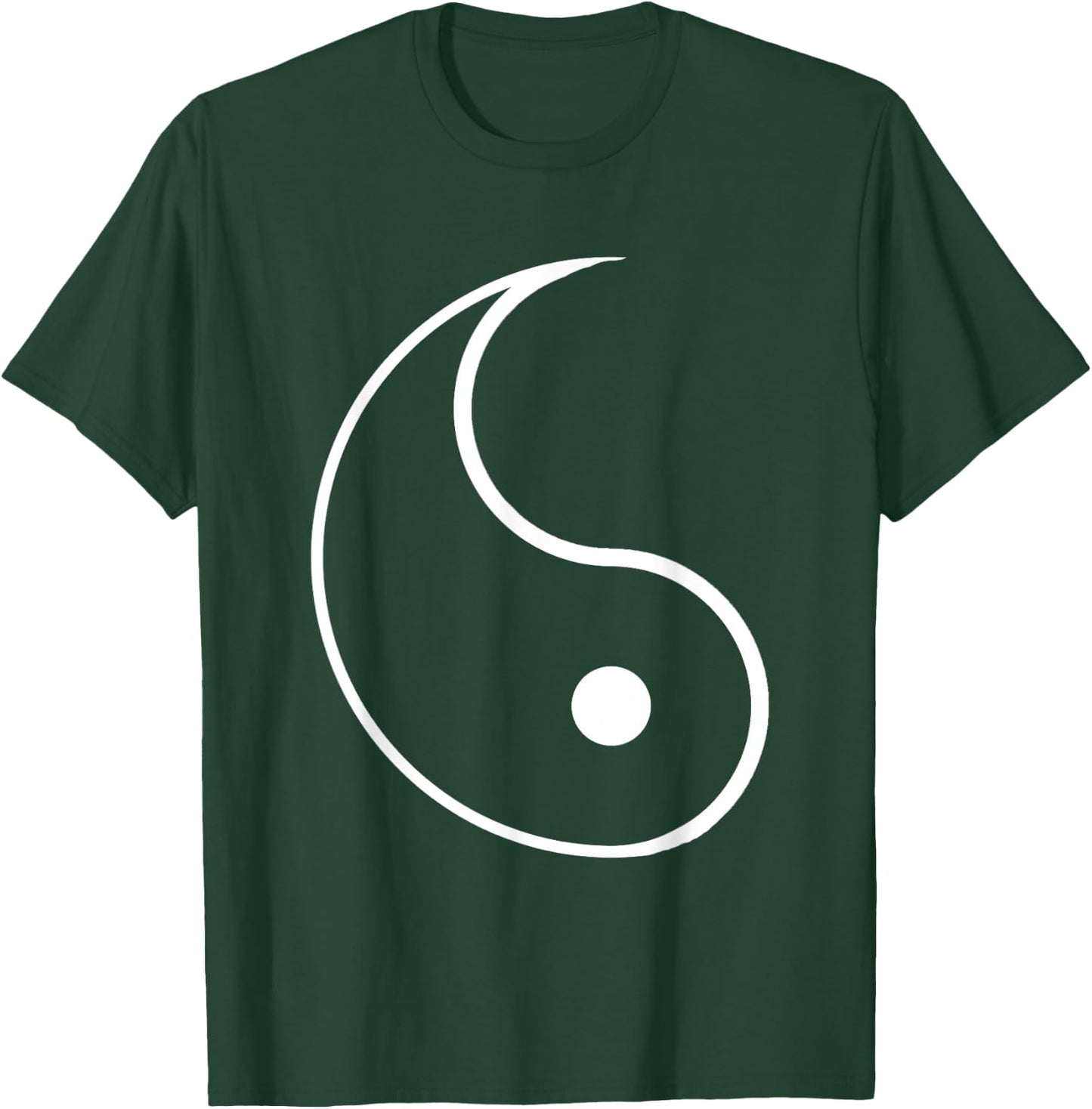 Ying Yang Costume Twin Costume BLACK Halloween T-Shirt - T-Shirt | Forest