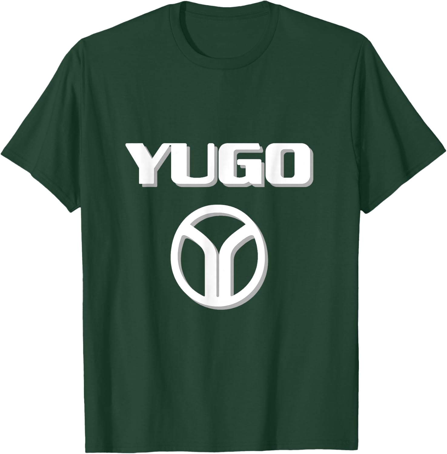 Yugo Car Logo T-Shirt - T-Shirt | Forest