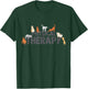 Physical Therapy Funny Cat Pose Men Women T-Shirt - T-Shirt | Forest