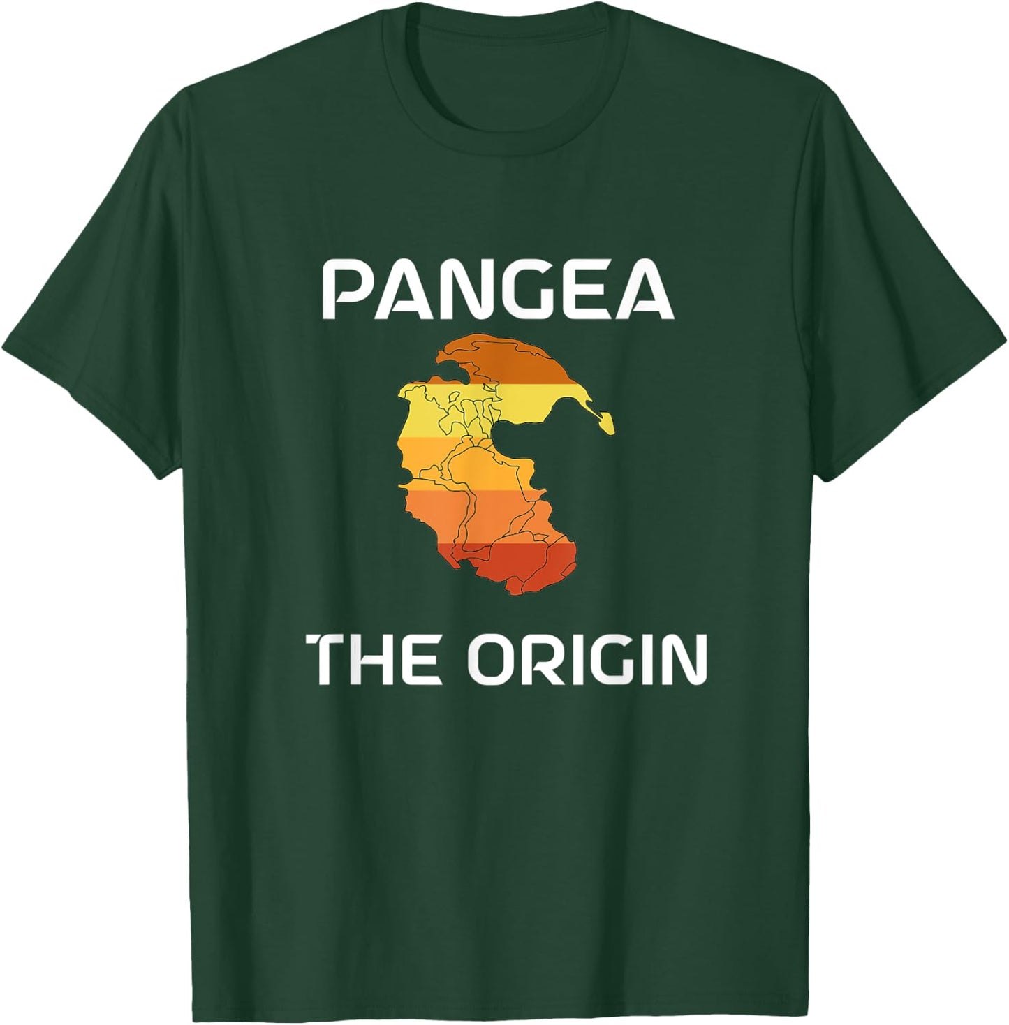 Pangea The Origin Pangaea Geology World Freedom T-Shirt - T-Shirt | Forest