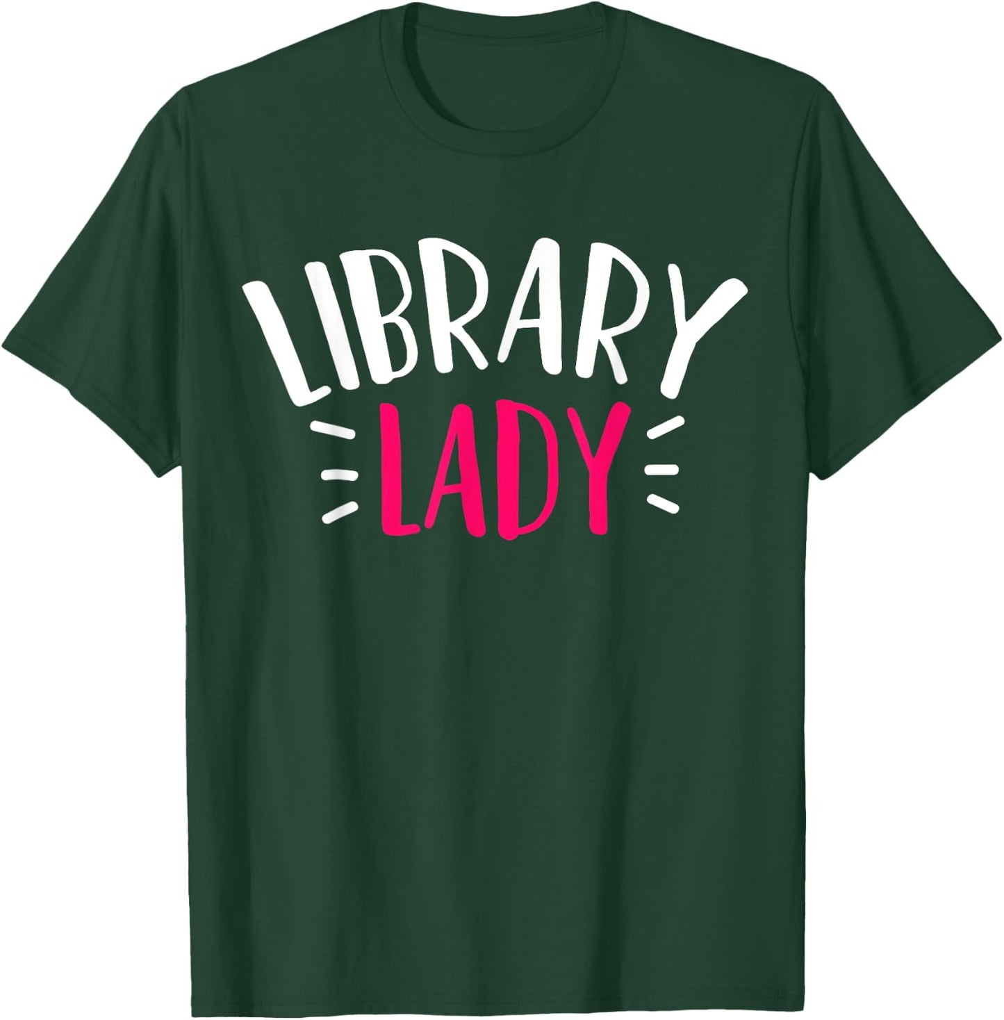 Library Librarian T-Shirt - T-Shirt | Forest
