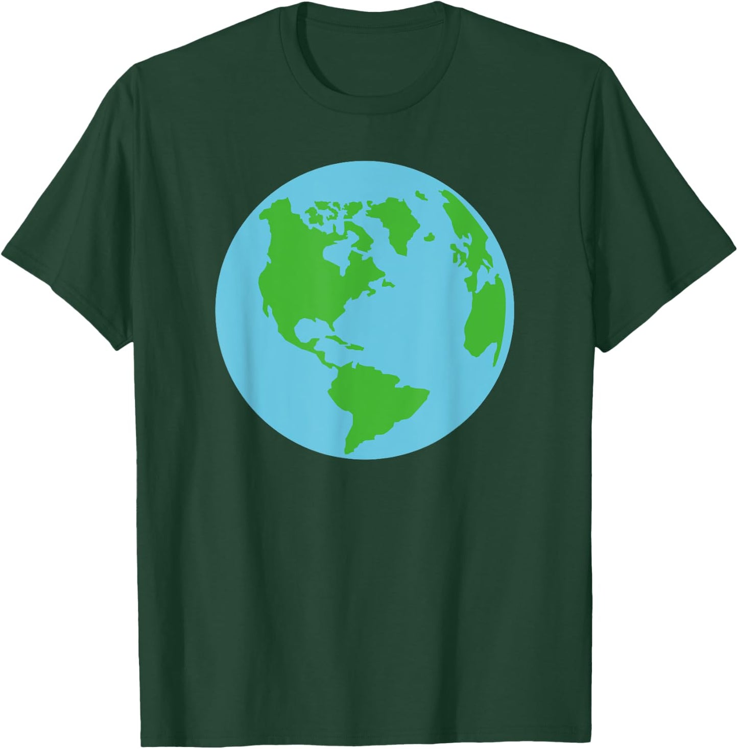 Globe world map T-Shirt - T-Shirt | Forest
