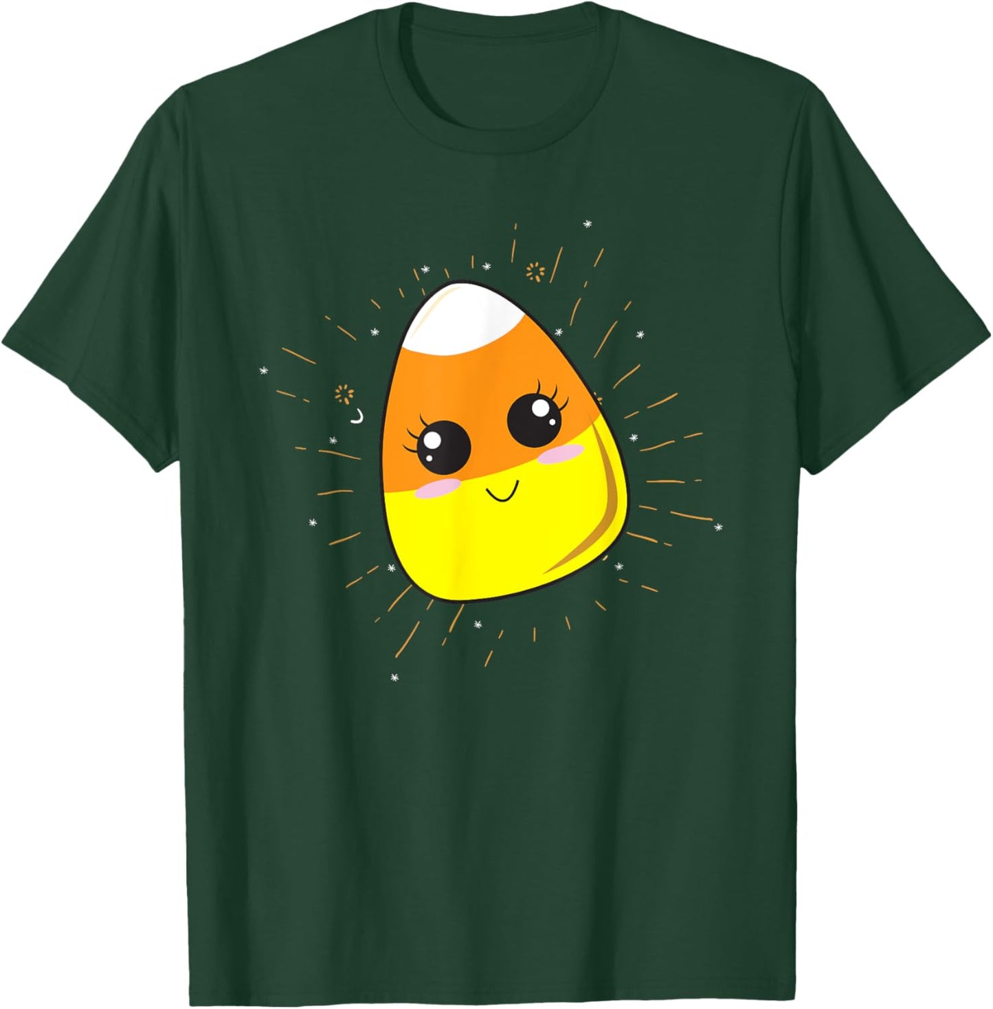 Cute Kawaii Halloween Candy Corn Costume For Kids And Adults T-Shirt - T-Shirt | Forest