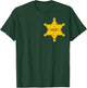 Western Sheriff Costume for Kids T-Shirt - T-Shirt | Forest
