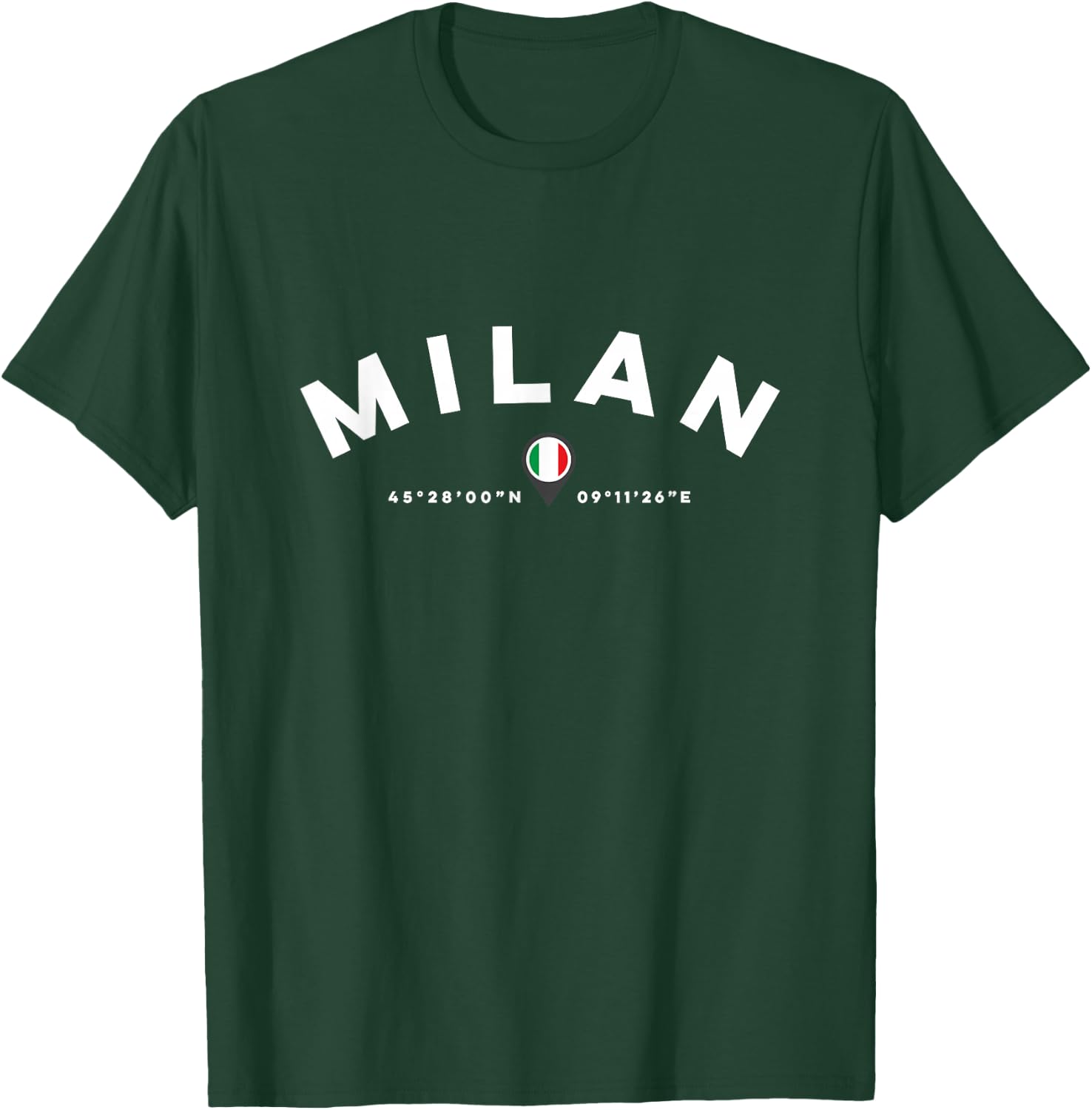 Milan Italy T-Shirt - T-Shirt | Forest