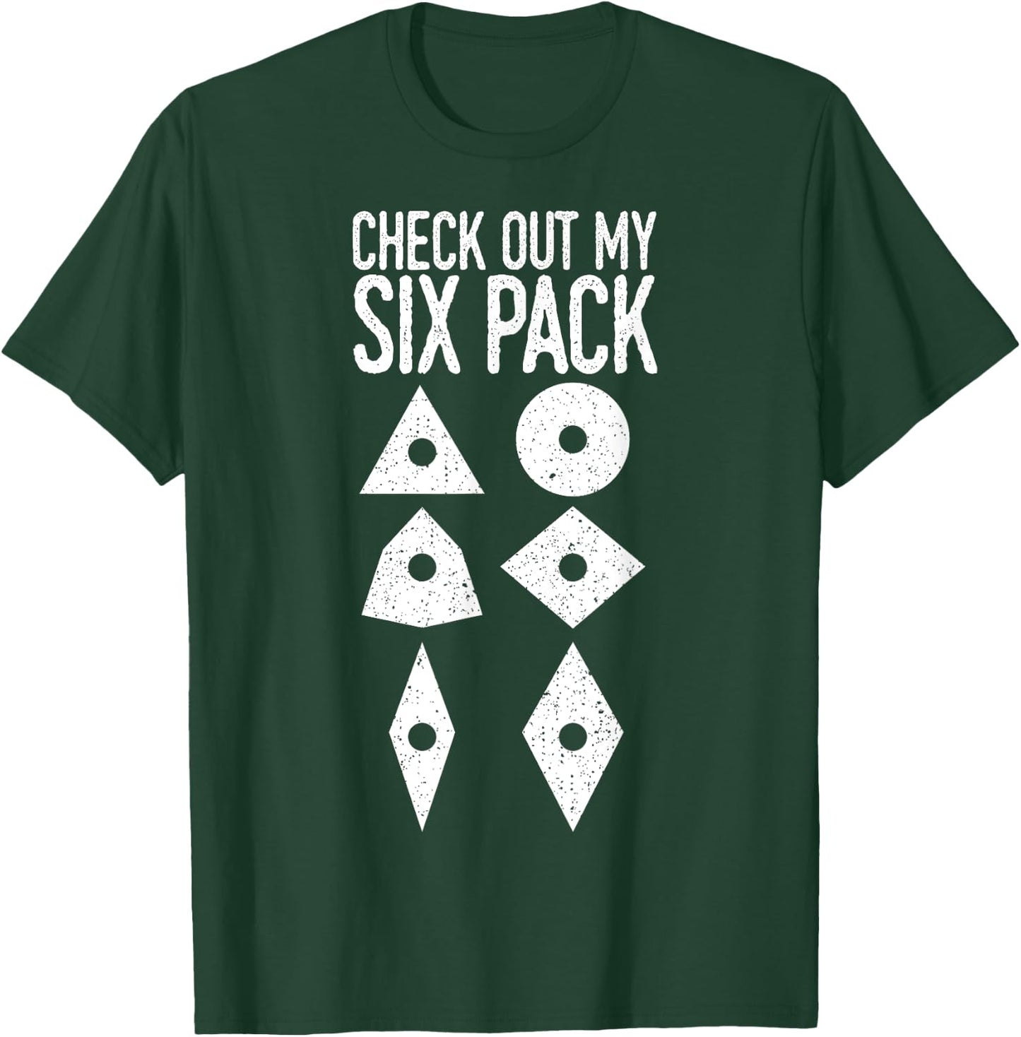 Machinist Six Pack CNC Machine Tools Machinery Operator Job T-Shirt - T-Shirt | Forest