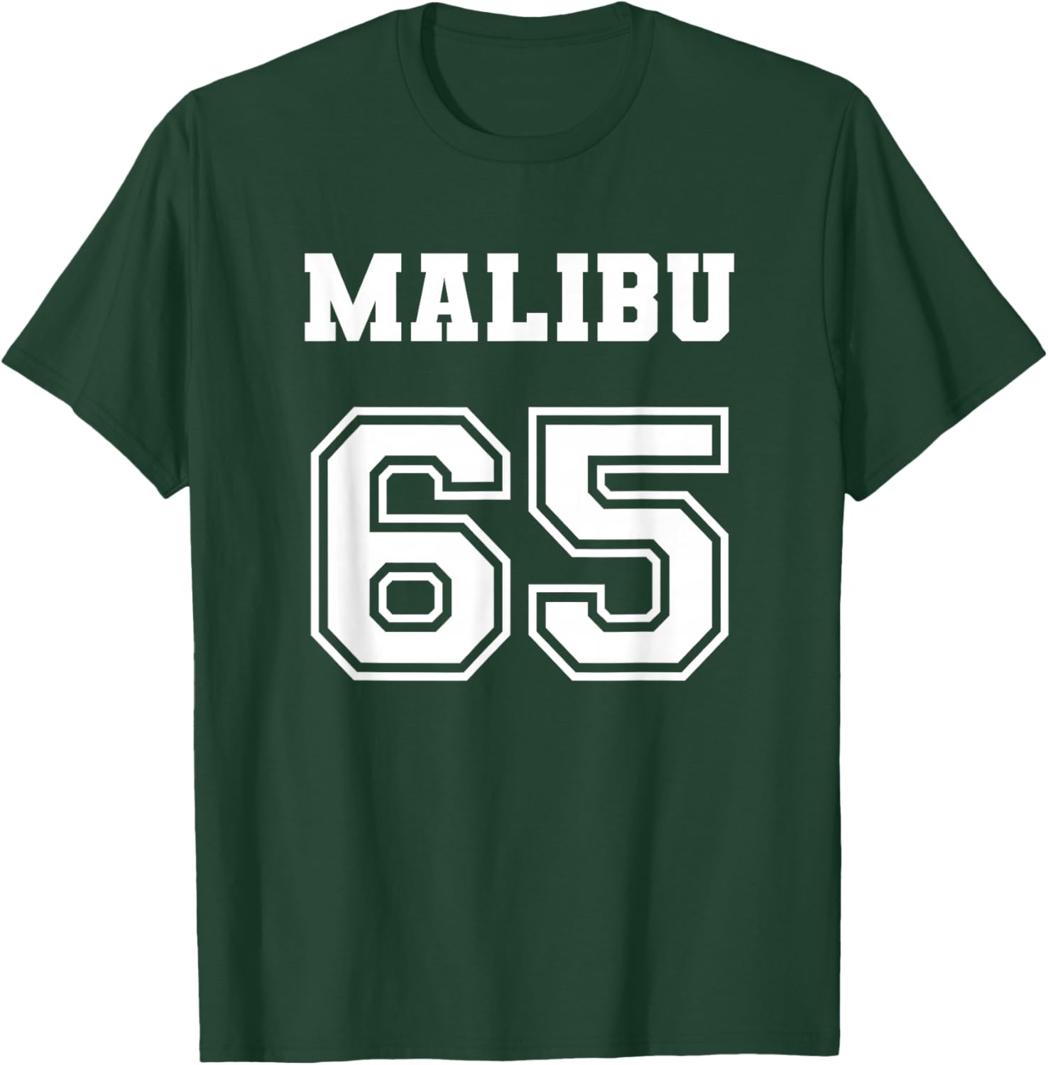 Jersey Style Malibu 65 1965 Old School Muscle Car California T-Shirt - T-Shirt | Forest