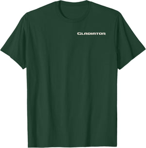 Jeep Gladiator Freedom and Adventure (Front/Back) Small T-Shirt - T-Shirt | Forest