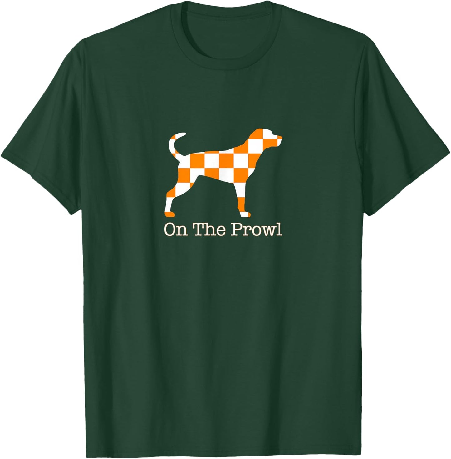 Tennessee Hound On The Prowl Vol Dog Knoxville Fan Game Gift Small T-Shirt - T-Shirt | Forest