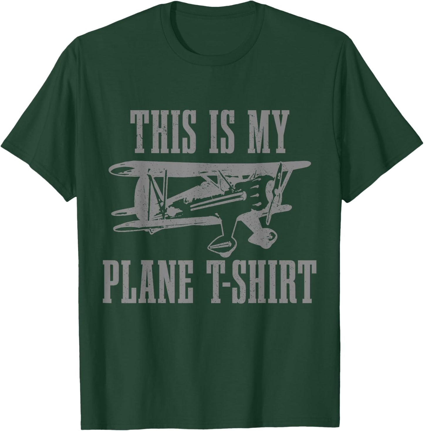 Airplane Pilot RC Model Funny This Is My Plane T-Shirt - T-Shirt | Forest