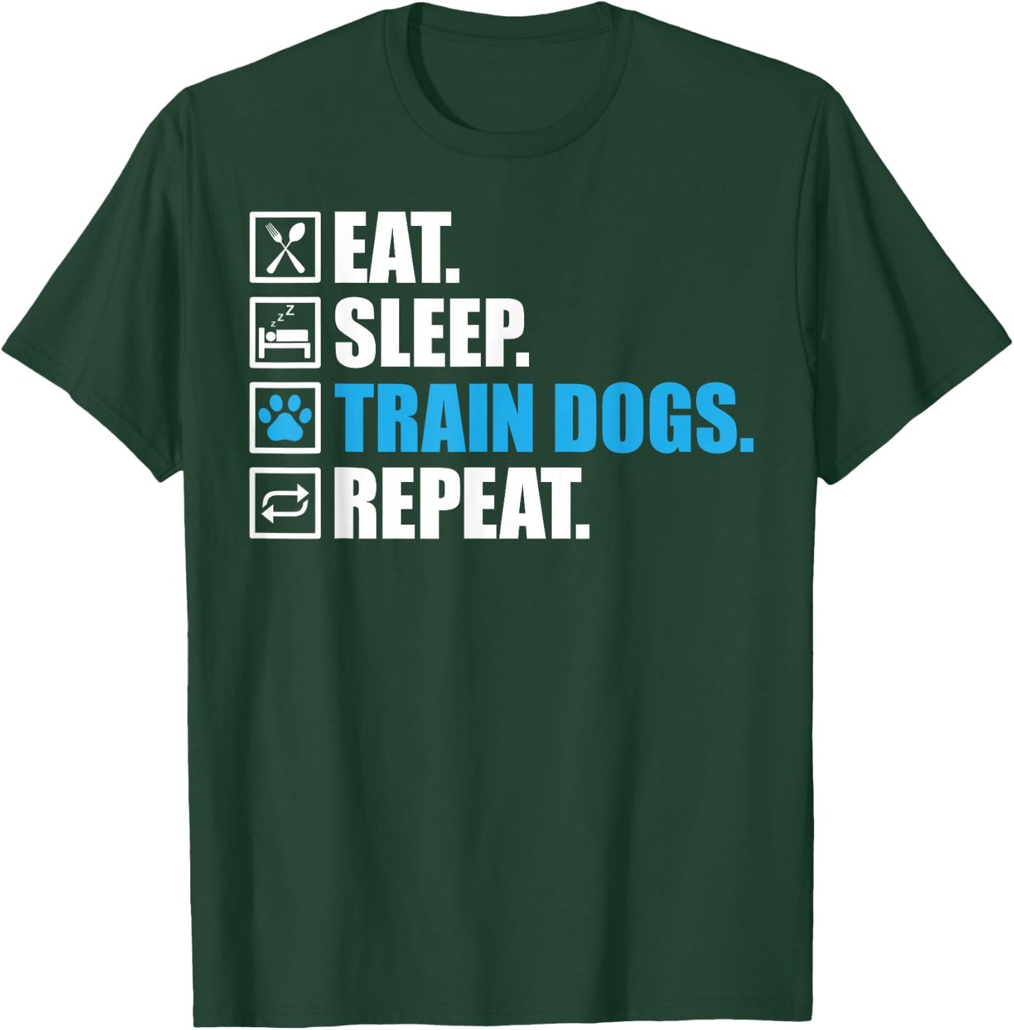 Cool Dog Agility Women Dog Owner Puppy In Training T-Shirt - T-Shirt | Forest