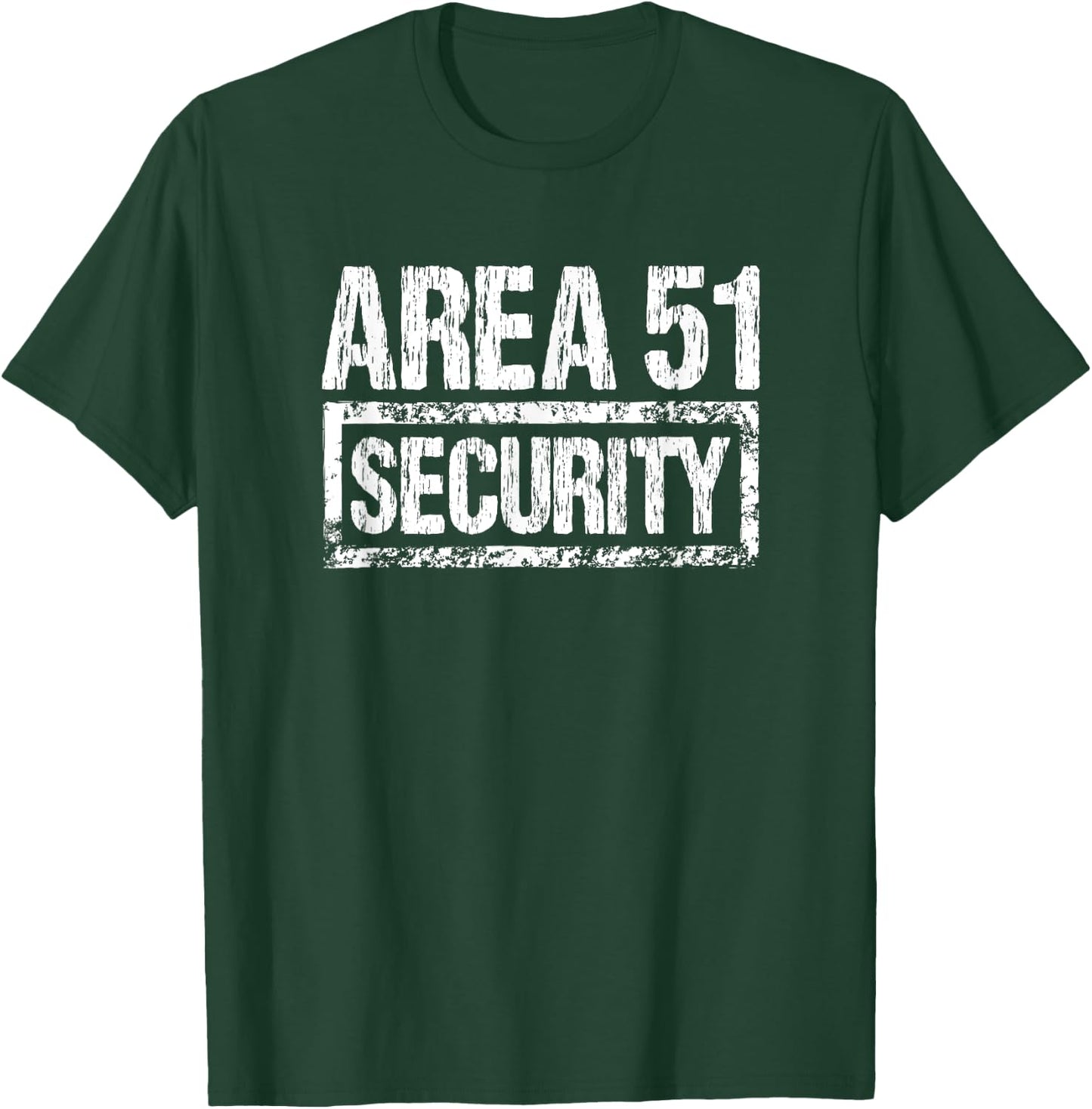 Funny Costume Party Area 51 Groom Lake Roswell Alien UFO T-Shirt - T-Shirt | Forest