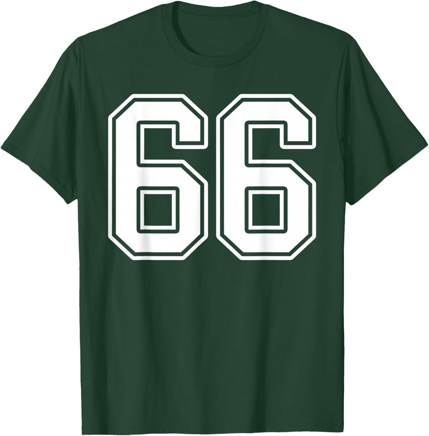 Number 66 Fan Player Jersey Style #66 Men Women Kids T-Shirt - T-Shirt | Forest