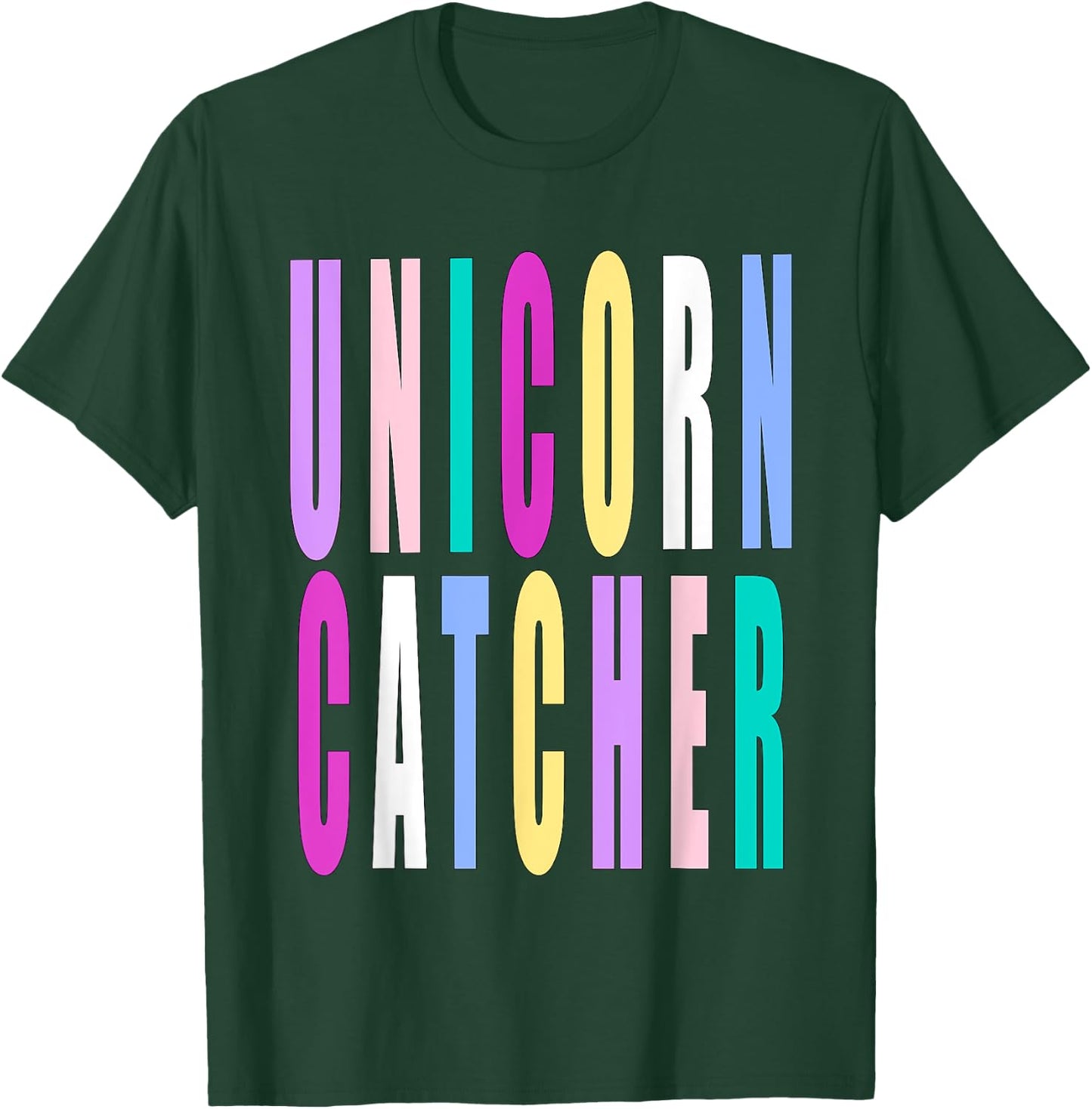 Unicorn Catcher Family Halloween Costume for Mom and Dad T-Shirt - T-Shirt | Forest