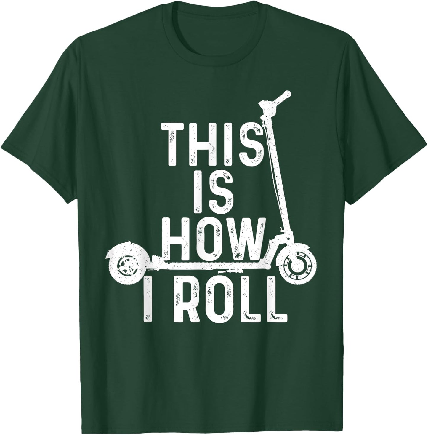 Funny Stunt Scooters Art Women Best Rider Enthusiast T-Shirt - T-Shirt | Forest