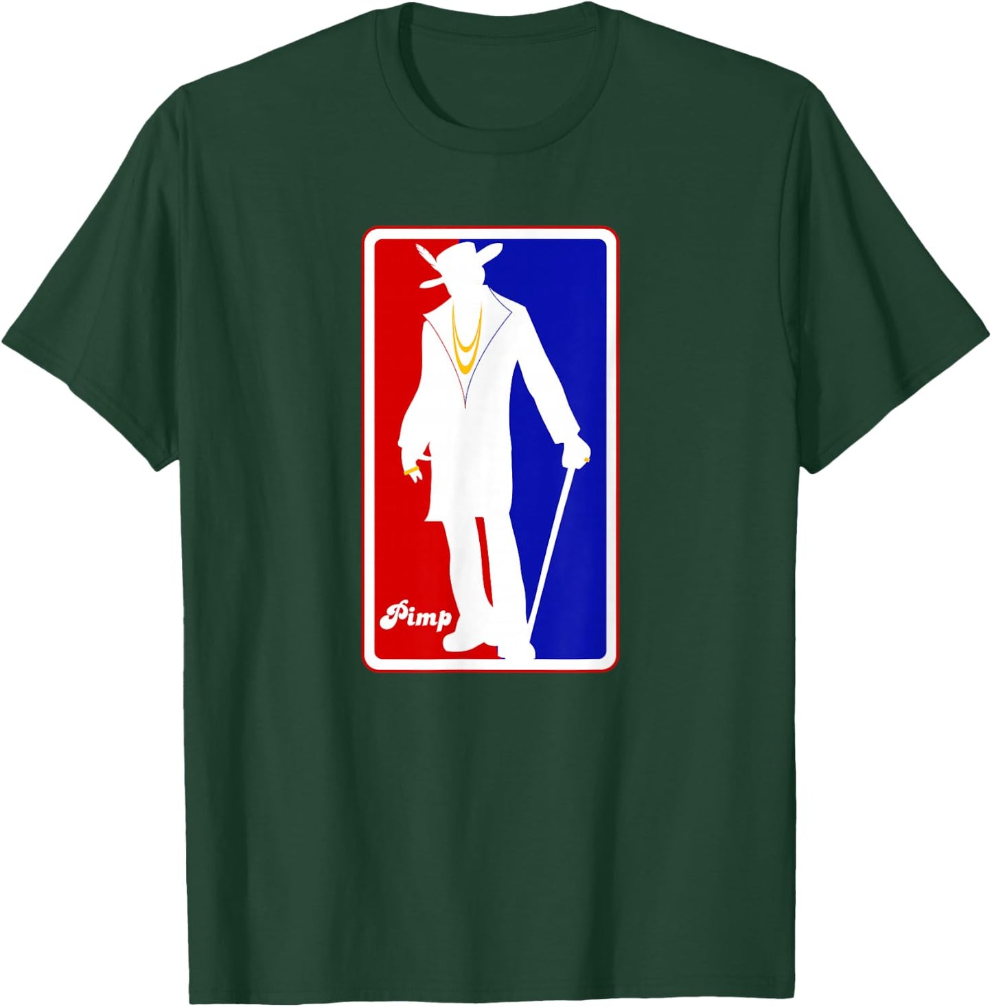 Just Pimp It & Gifts American Pimp The Logo T-Shirt - T-Shirt | Forest