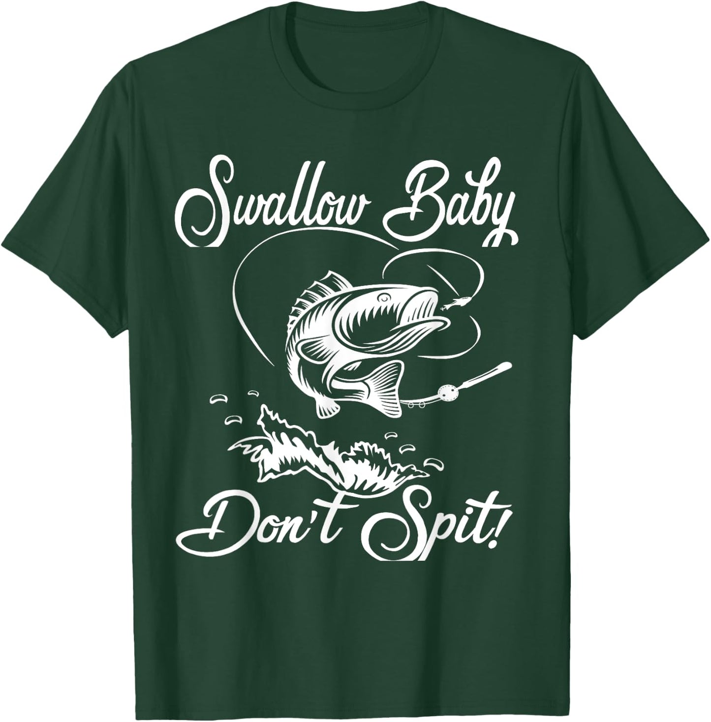 Angle Fish Hook Sarcastic Man Saying Funny Fishing T-Shirt - T-Shirt | Forest