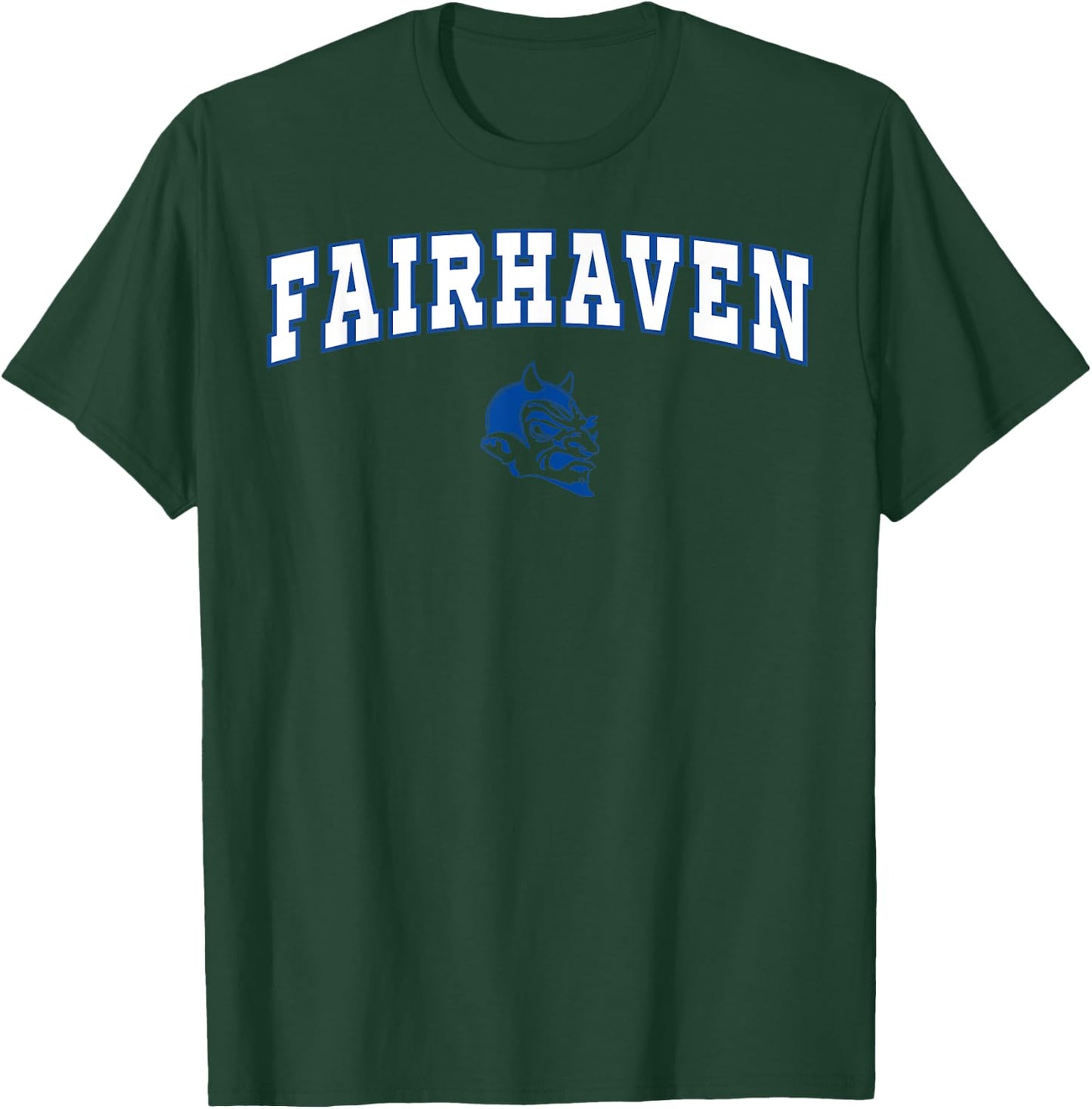 Fairhaven High School Blue Devils C2 T-Shirt - T-Shirt | Forest