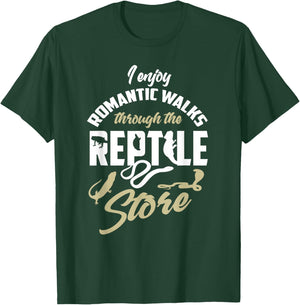 Reptile Shirt Funny Herpetologist Quote Reptile Lover Gift T-Shirt - T-Shirt | Forest