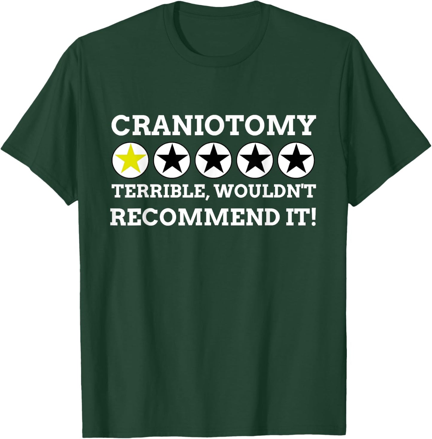 Brain Surgery Gifts, Funny Craniotomy T-Shirt - T-Shirt | Forest